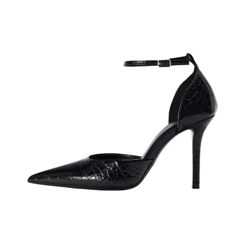 ZARA Высокие каблуки Черные Женские