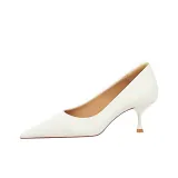 Белый [Высота каблука 5,5 см]