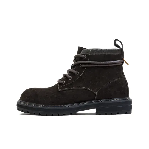 MADEN Короткий Мартин Boot Мужской Дымчатый Коричневый