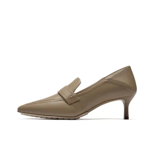 Clarks Высокие каблуки Светло-коричневый Женские