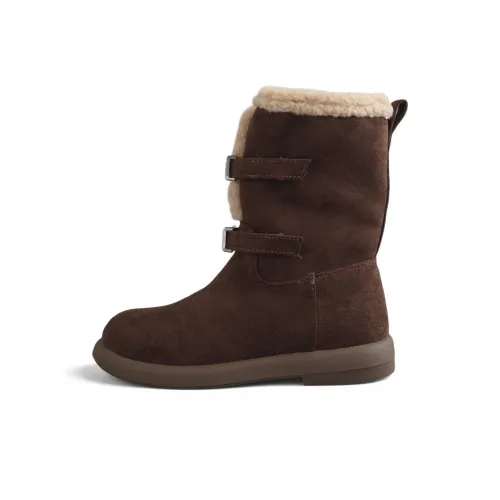 An Old Man H Хлопок Теплые Ботинки Crew Сноубутсы Женские