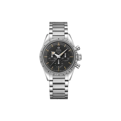 OMEGA Speedmaster Collection Мужские часы Механические с ручным заводом Циферблат 38,6 мм Черный