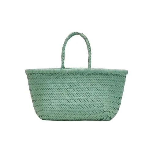 Dragon Diffusion Коровья кожа Тоут Сумка Сумка для покупок Сумка Маленькая Женская Зеленая