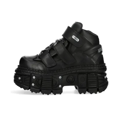 NEW ROCK Ботильоны Мужские Черные