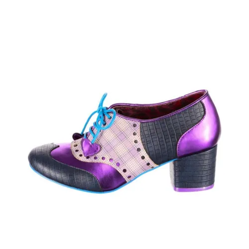 IRREGULAR CHOICE Высокие каблуки синий-фиолетовый Женские