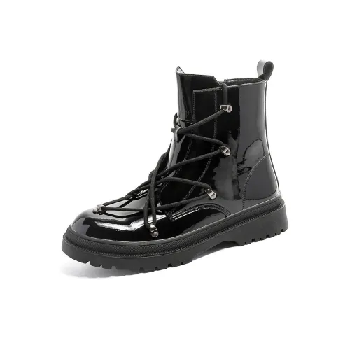 Cachiotti KAQIAODI Колено Высокая Ботинка Martin Мужская Черная