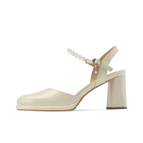 BOERDIQI Грубый каблук Высокие каблуки 8,5 см Женские