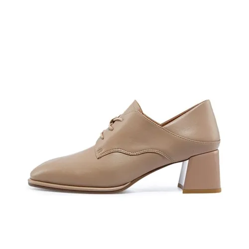 HARSON Высокие каблуки 5,3 см Женские Темно-верблюжий Абрикос