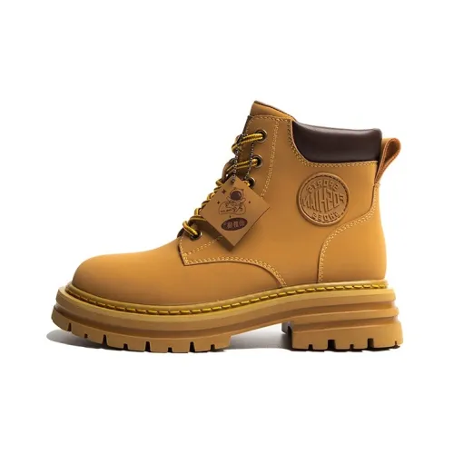 Earl Cat Martin Boot Женские Желто-коричневый