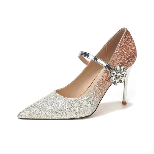 WEISHIBANGWEI Узкий каблук Высокие каблуки Женские