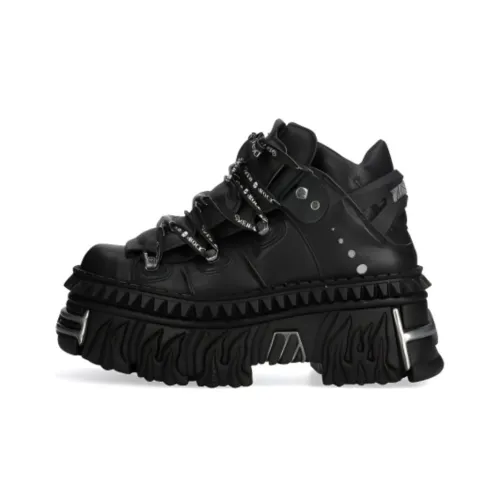 NEW ROCK Ботильоны 7 см Унисекс Черный