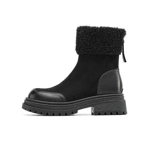 EBLAN Ботильоны Женские Черные