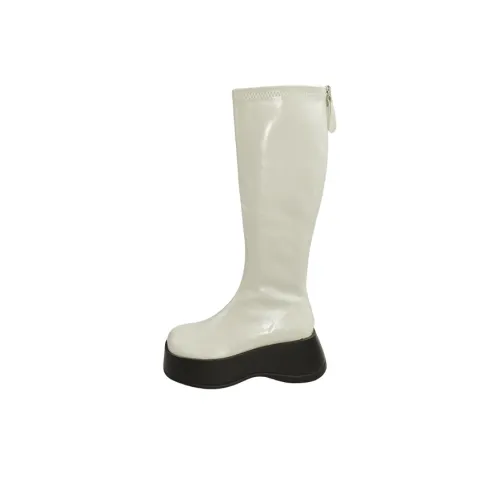 Mooreyu Atelier Колено Высокие сапоги 6 см Женские