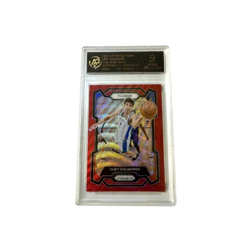 PANINI Holmgren Thunder PRIZM Красный Wave Refraction Promising Rookie Игровая карта 9 10 сертифицированные карточки 1 шт