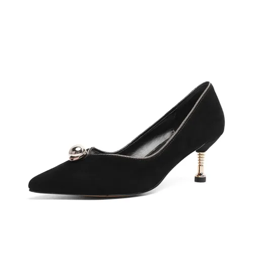 FMM Узкий каблук высокий каблук 6 см женский