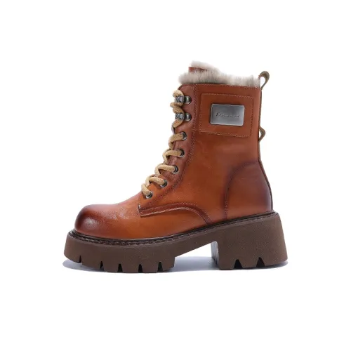 Junjali Короткий Мартин Ботинок 6 см Женский