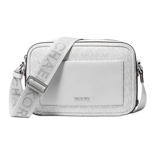 MICHAEL KORS MAEVE Покрытый холст Сумка через плечо Большая Женская Белая