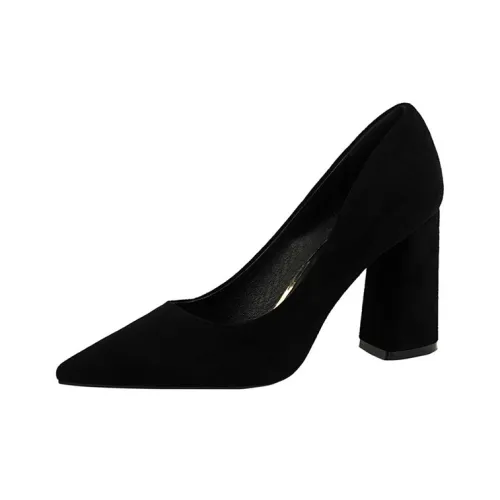 BIGTREE Грубый каблук Высокие каблуки 8,5 см Женские