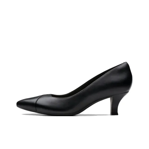 Clarks Высокие каблуки Черные Женские