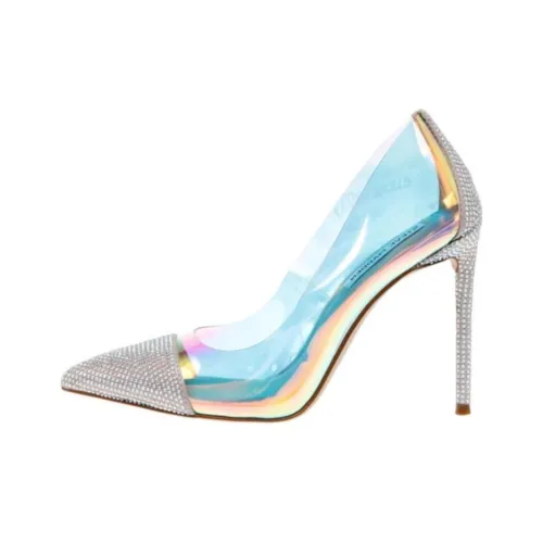STEVE MADDEN Высокие каблуки Серебряные Женские