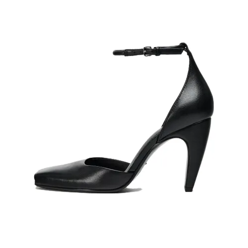 ZARA Высокие каблуки Черные Женские