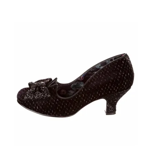 IRREGULAR CHOICE Dazzling Diva Грубый каблук Высокие каблуки 6 см Женские Черный