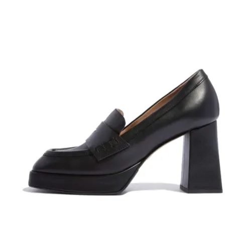 SCAROSSO Грубый каблук Высокие каблуки 4CM Женские Черный