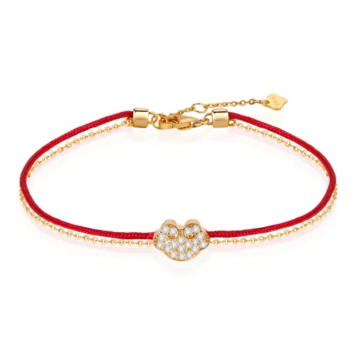 OUBI.YABI 925 стерлинговое серебро золото с кобальтовым покрытием женские браслеты