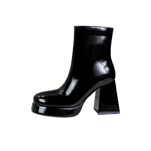 BIGTREE Ботильоны Женские Черные