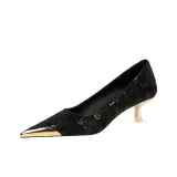 Чёрный [Высота каблука 4,5 см]