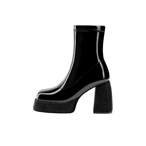 Ботильоны Princess Isabel 9,5 см женские черные