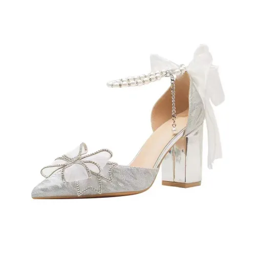 Imono Грубый каблук Высокие каблуки Женские