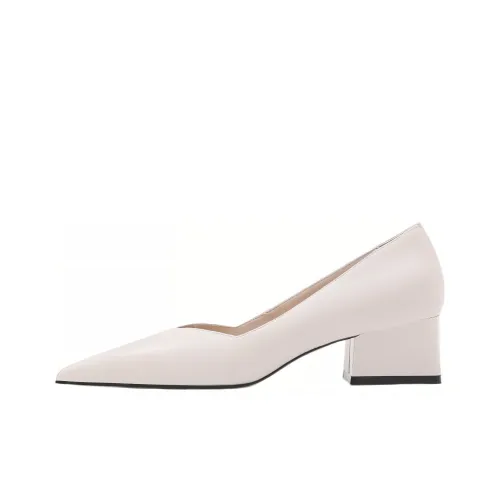 CAMEIDO Квадратный каблук Высокие каблуки 4,5 см Женские Экрю