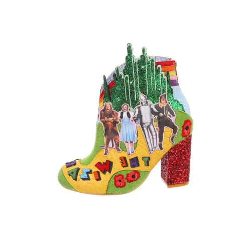 IRREGULAR CHOICE Ботильоны Зеленый, красный Желтый Женские