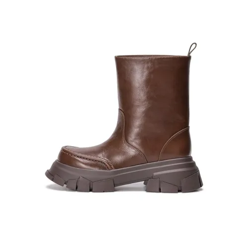 Lost In Echo Ботильоны Женские Коричневый