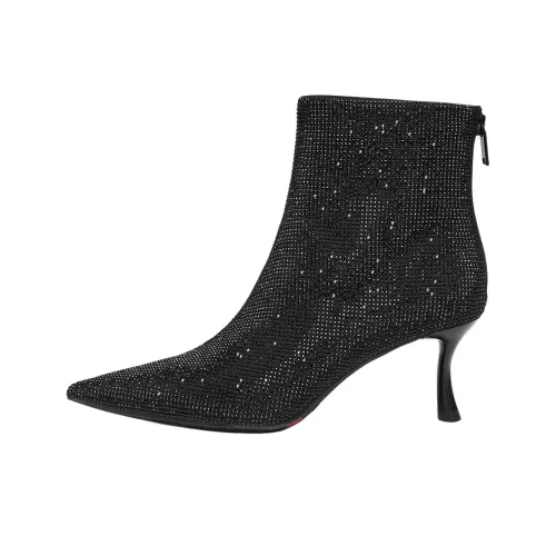 Staccato Гипсофила Ботильоны 6,5 см Женские Черные