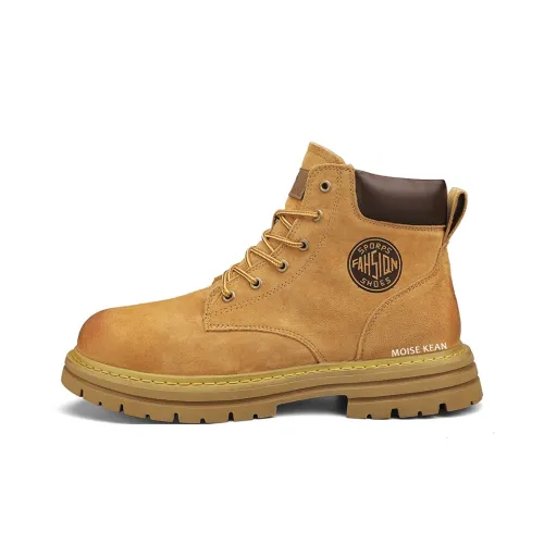 MOISE KEAN Короткий Мартин Boot Унисекс Желтый