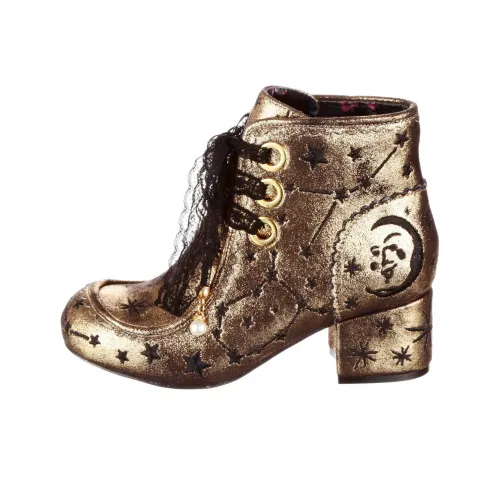 IRREGULAR CHOICE Alpha Centauri Ботильоны 5 см Женские Золотые