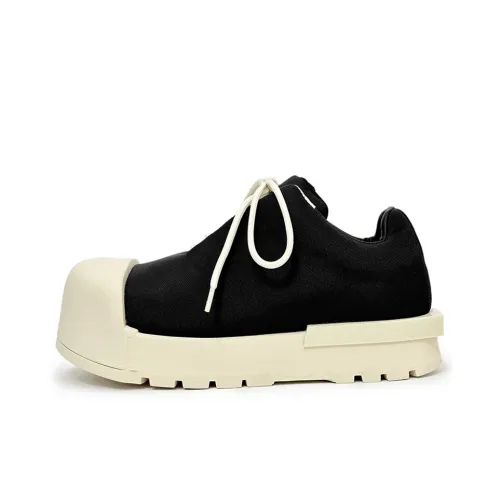 WEISHIBANGWEI Ankle Boot Martin Средний каблук Унисекс Черный