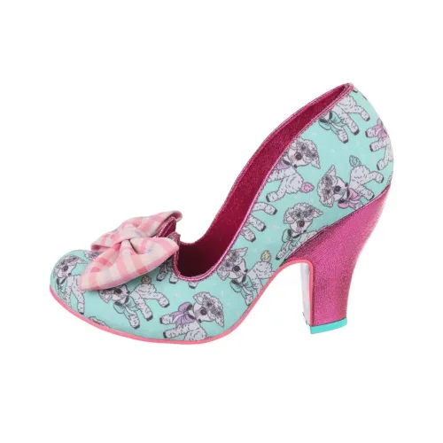 IRREGULAR CHOICE Грубый каблук Высокие каблуки 9,2 Женские Синий Розовый