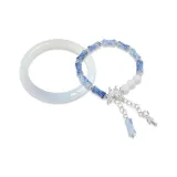 Бамбук, чернила, бабочка, одежда, наборы [синий]