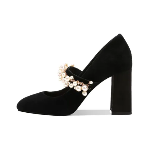 Princess Isabel Грубый каблук Высокие каблуки 8,5 см Женские