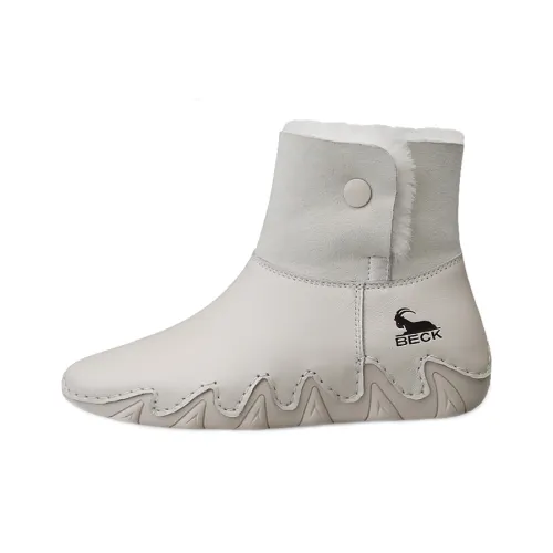 Beck Сноубутсы Экрю Женские