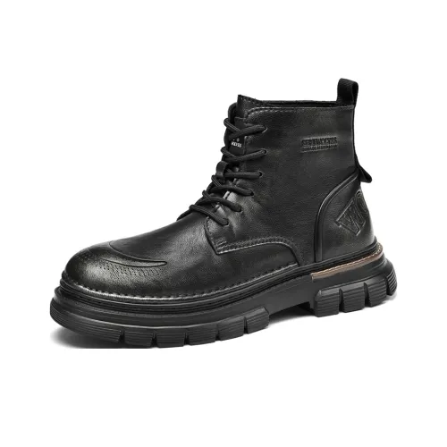 SEPTWOLVES Короткий ботинок Martin мужской черный