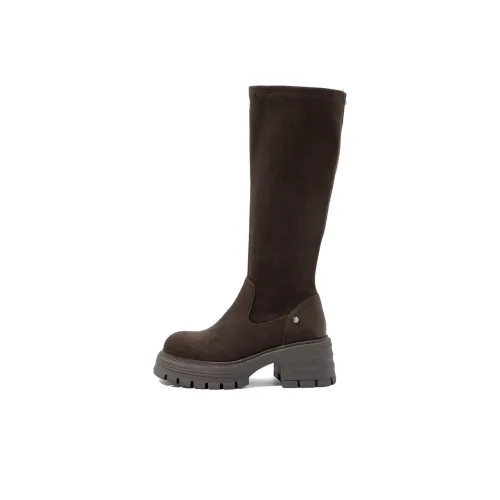 COMELY Женские высокие сапоги до колена