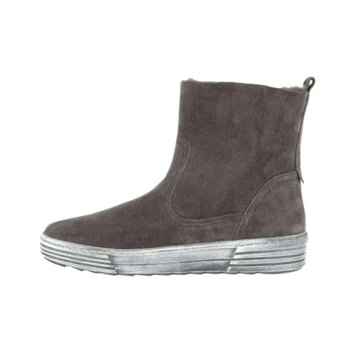 Gabor Мода Короткие Снежные Ботинки Женские Серые