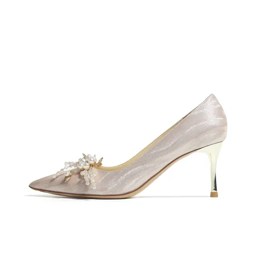 GARDEN CAT LADY Узкий каблук Высокие каблуки 6,5 см Женские Шампанское