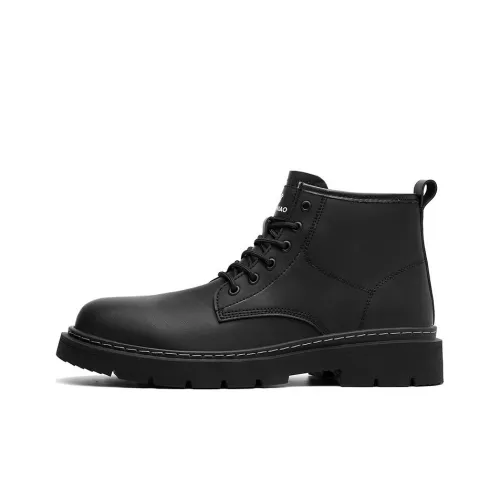 Rich Birds Короткий MID Голень Martin Boot Мужской Черный