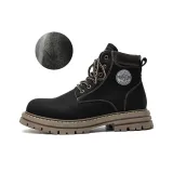 Черный с флисовой подкладкой