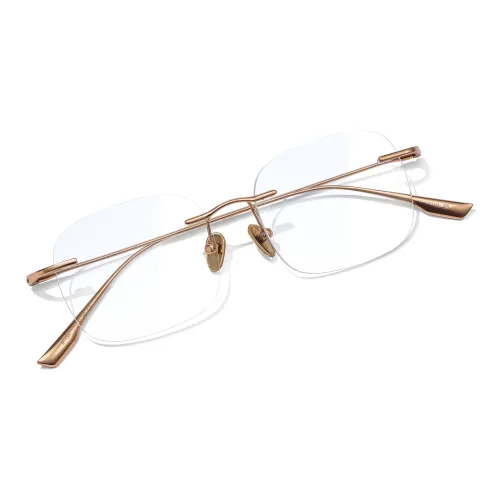 Wood Premium Титан Квадратные Оправы для Очков Унисекс